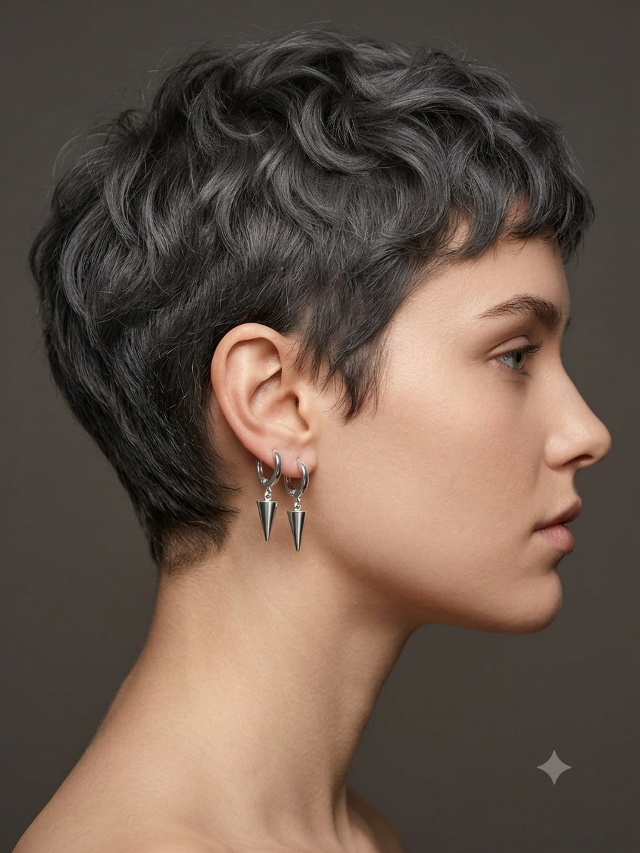 Boucles d'oreilles "Spike"
