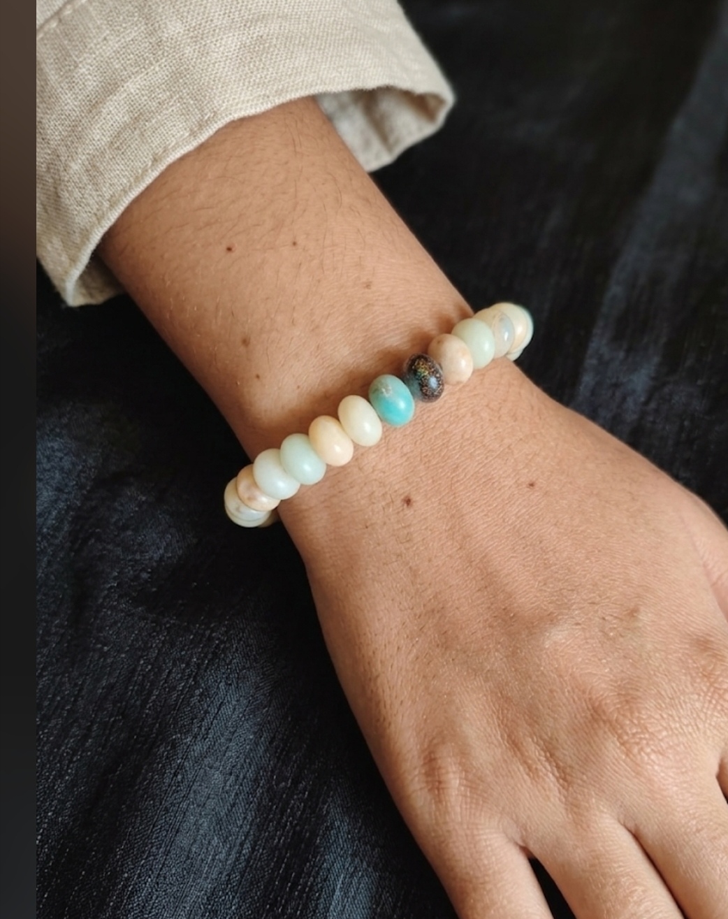 Bracelet "Lagune d'Amazonie" – Image 2