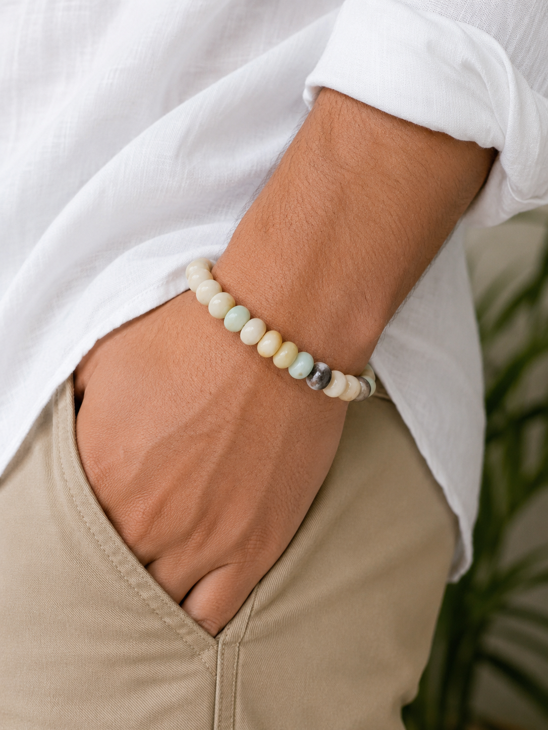 Bracelet "Lagune d'Amazonie"