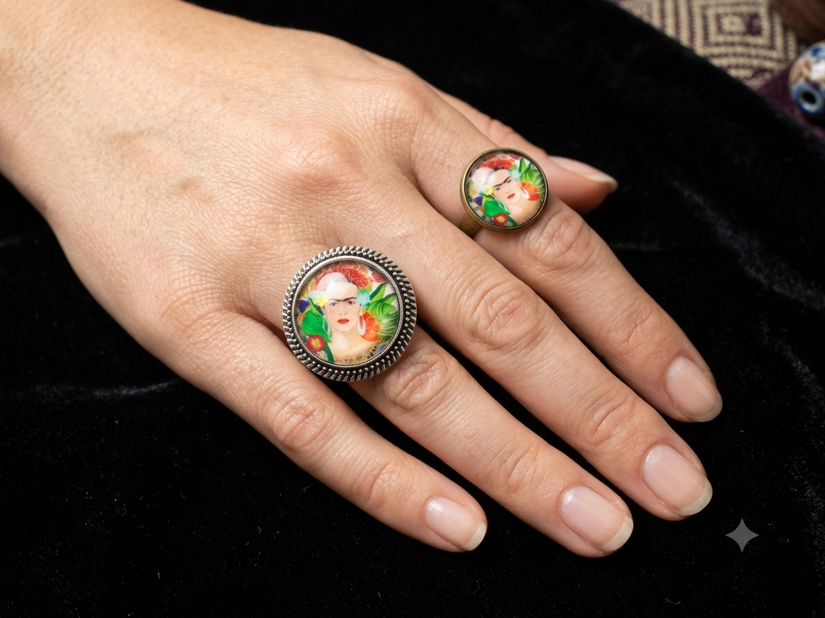 Bagues Frida Kahlo – Image 2