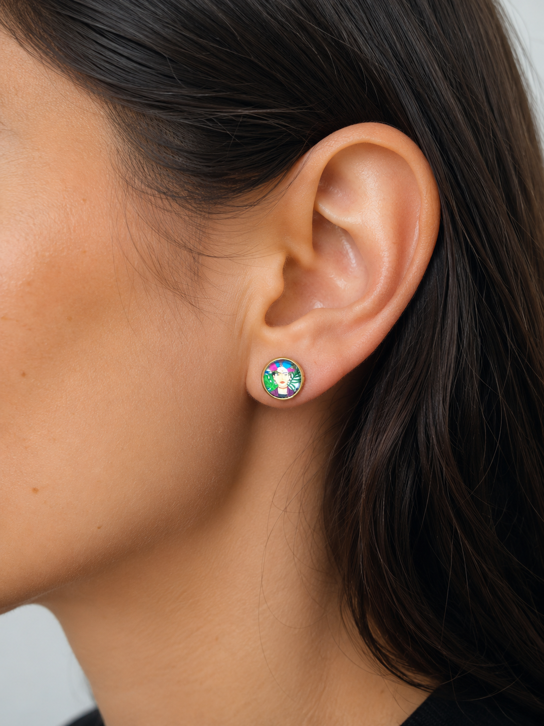 Boucles d’oreilles “Frida Vintage” – Image 3